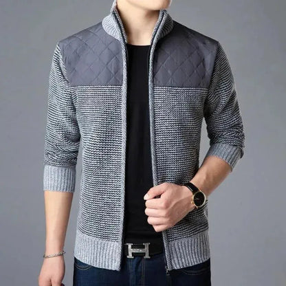 Stylish Cardigan Sweater for Men - Modern