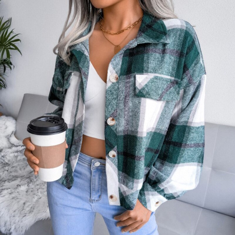Stylish Women's Jacket Patterned & Trendy