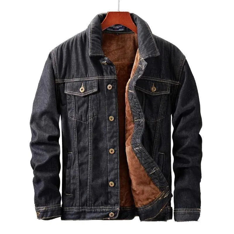 Men's Denim Jacket Modern Slim Fit