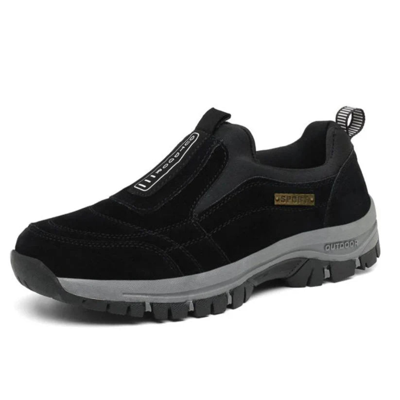 Outdoor Slip-On Shoes Suede Rubber Sole
