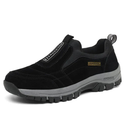 Outdoor Slip-On Shoes Suede Rubber Sole