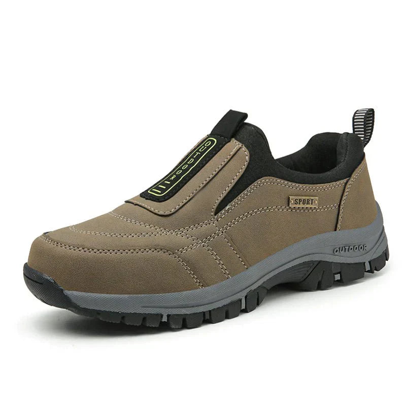 Outdoor Slip-On Shoes Suede Rubber Sole