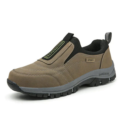 Outdoor Slip-On Shoes Suede Rubber Sole