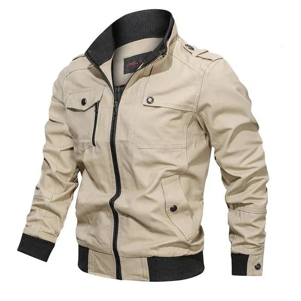 Herren Reißverschlussjacke Übergangsjacke Classic - IdealeKleiden