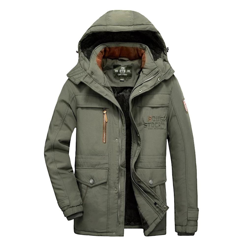Men's Winter Coat with Hood