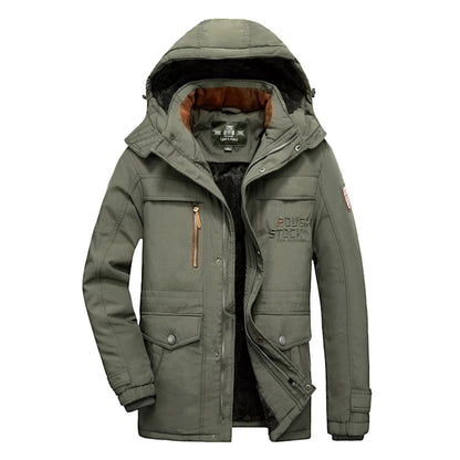Men's Winter Coat with Hood
