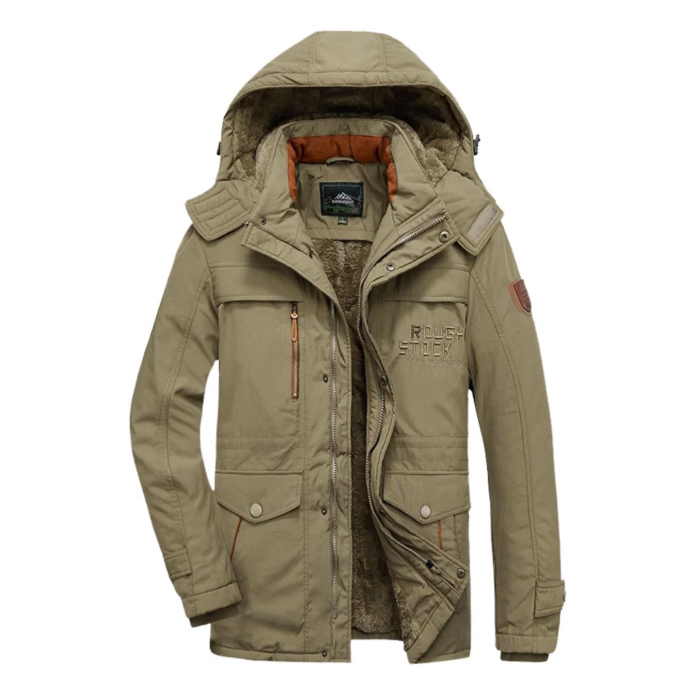 Men's Winter Coat with Hood