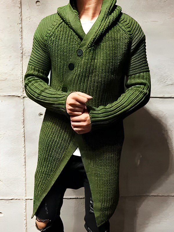 Cuddly Women's Long Hooded Cardigan