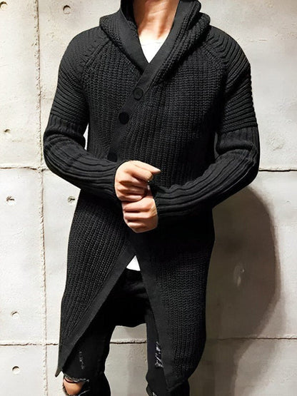 Cuddly Women's Long Hooded Cardigan