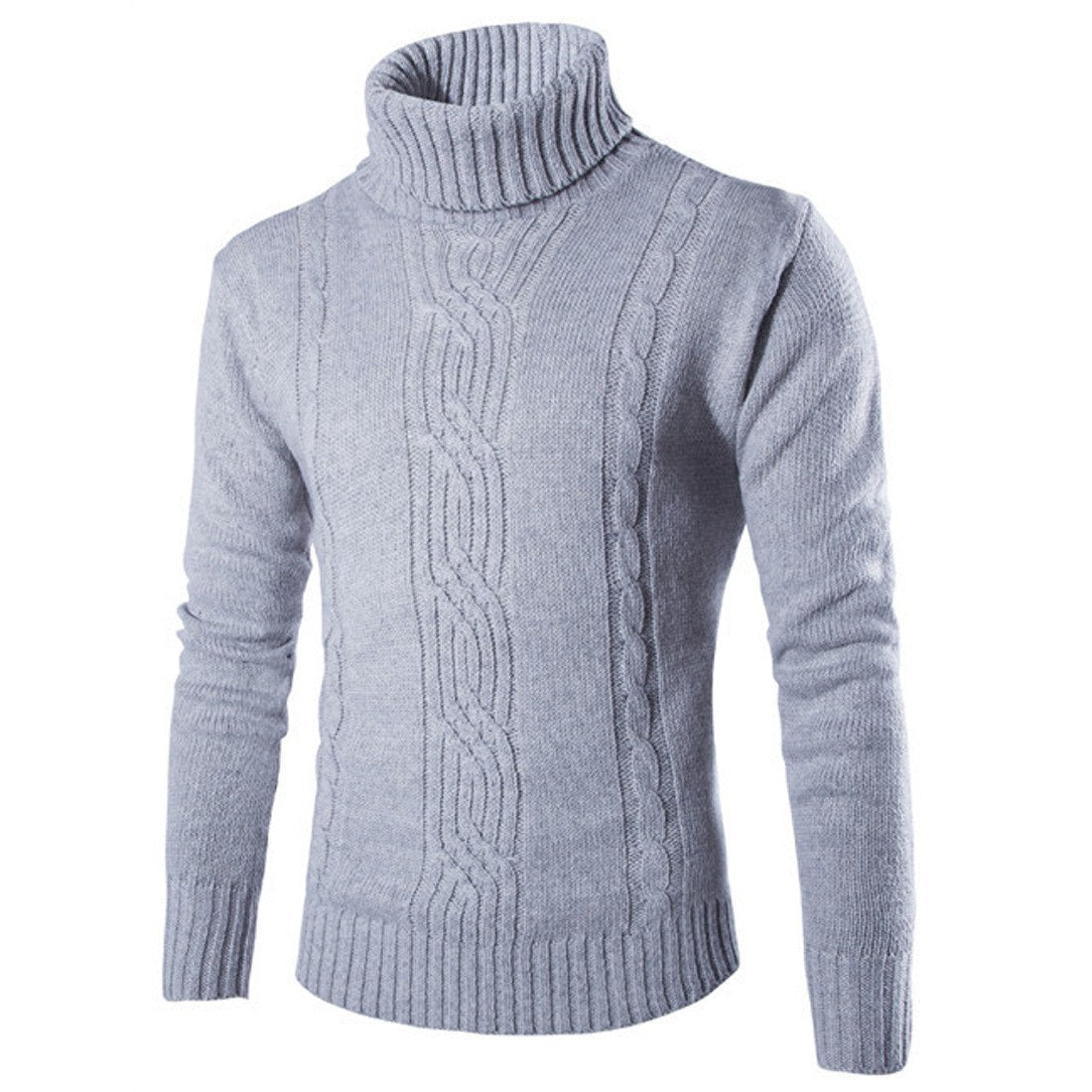 Knitted Sweater Warm Turtleneck Women