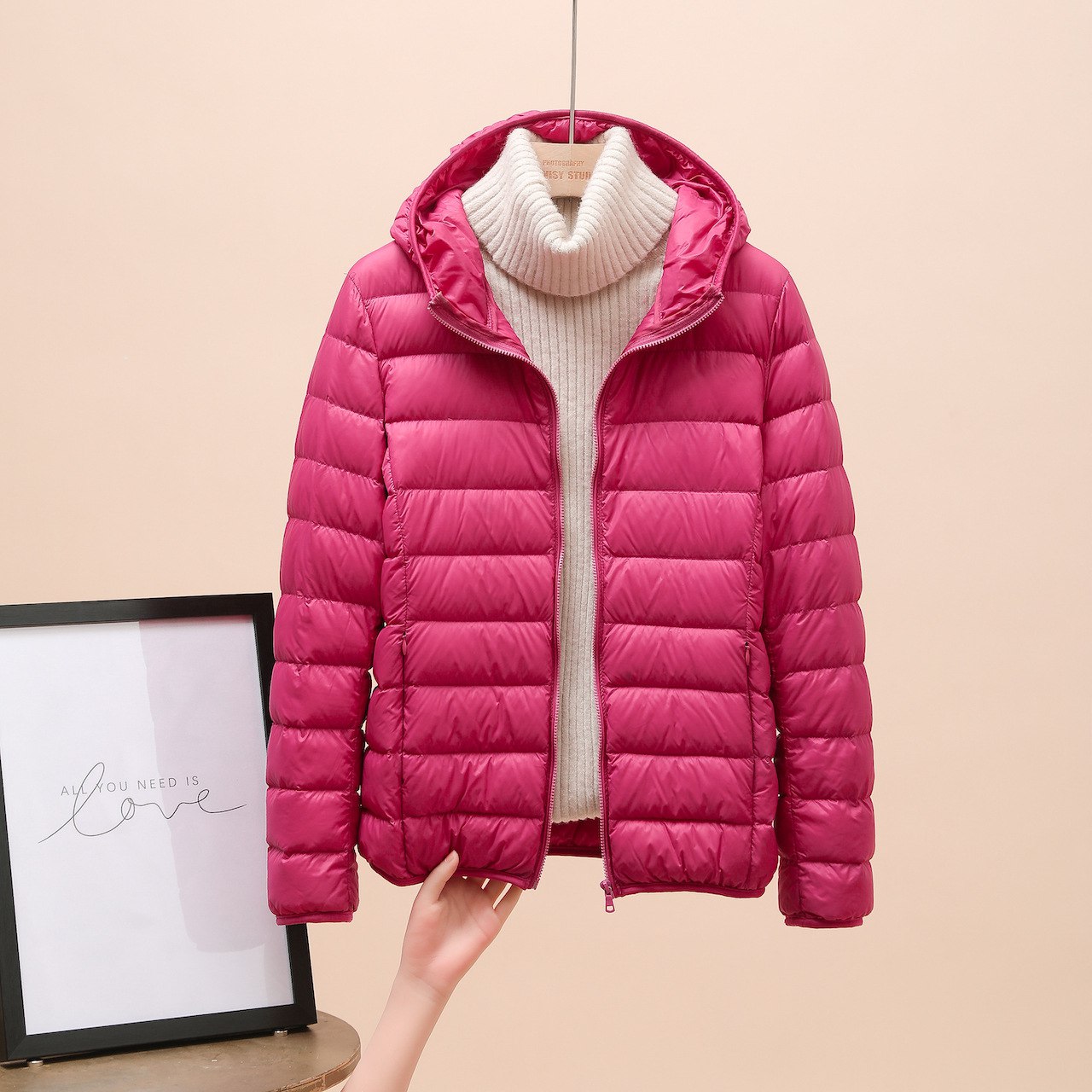 Lightweight Quilted Women's Winter Jacket