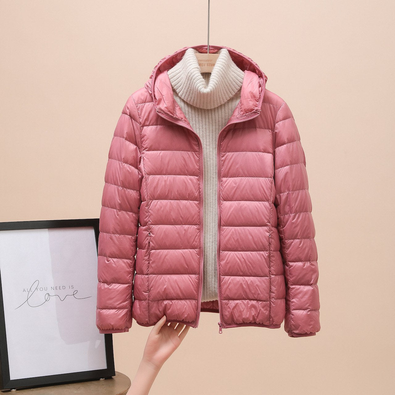 Lightweight Quilted Women's Winter Jacket