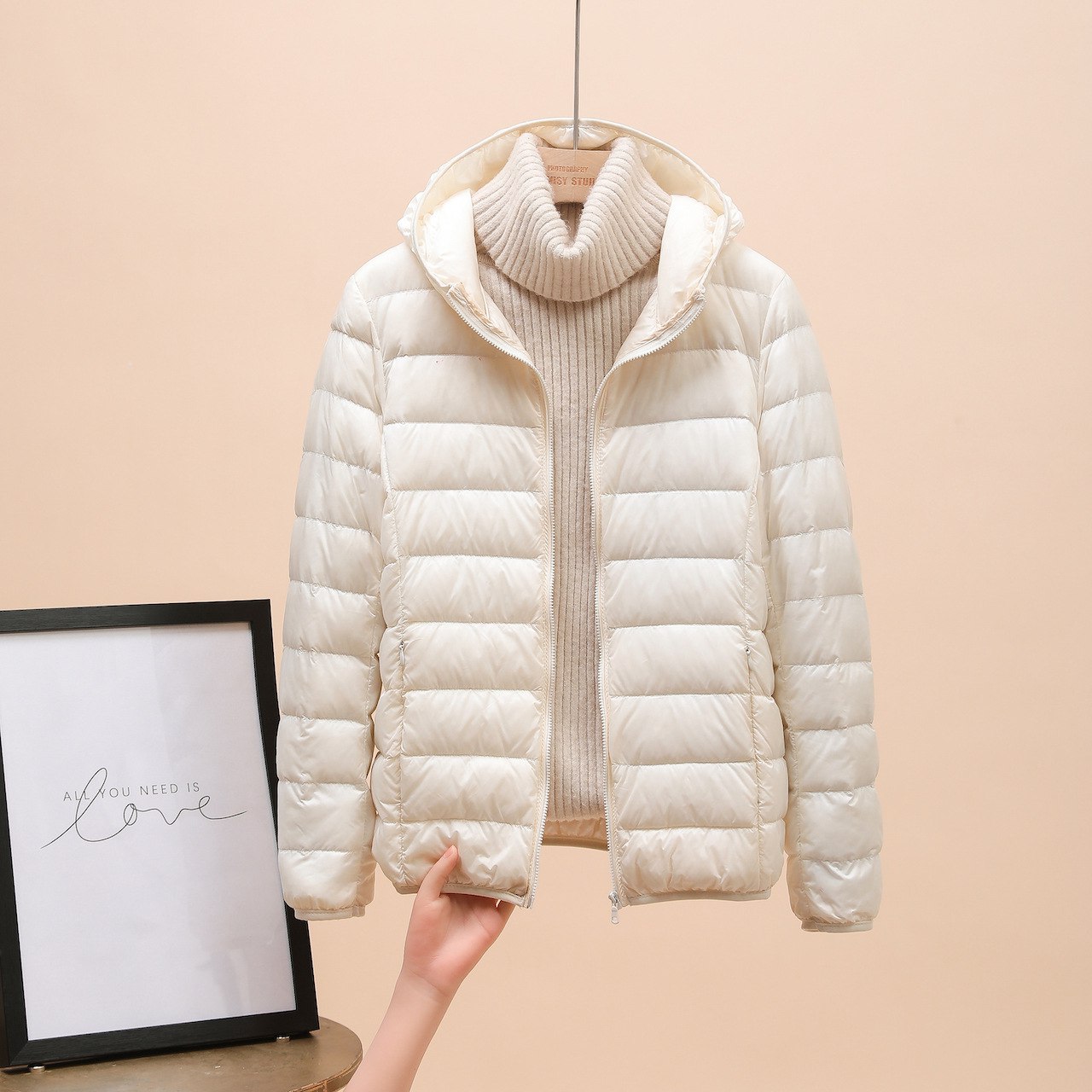 Lightweight Quilted Women's Winter Jacket