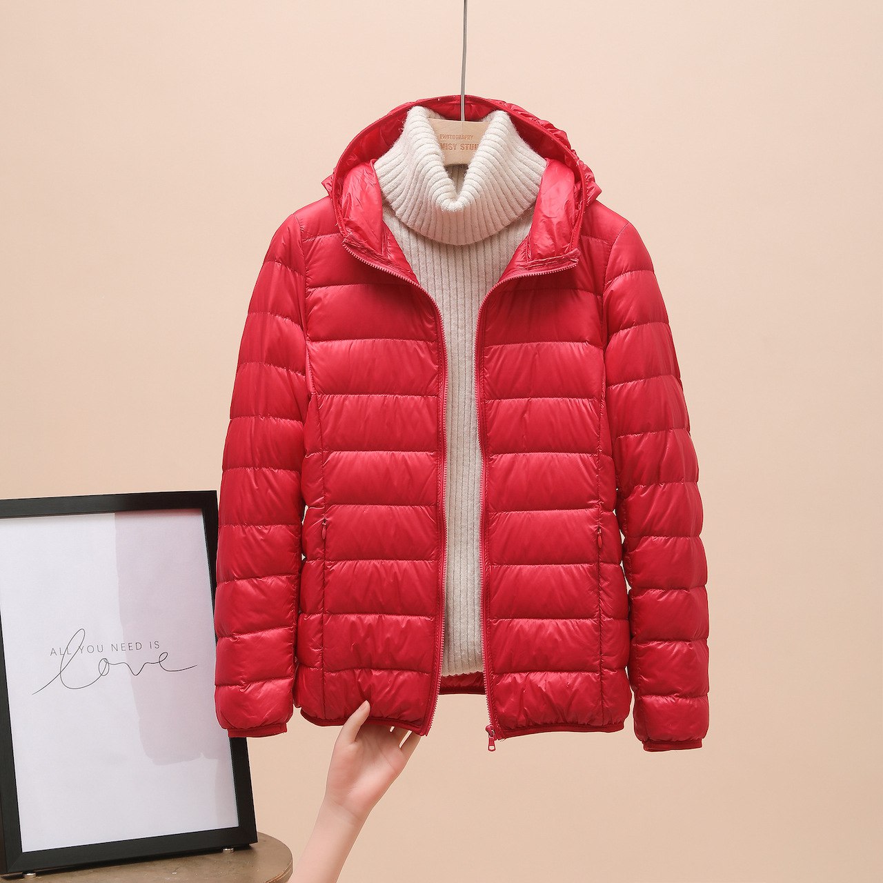 Lightweight Quilted Women's Winter Jacket