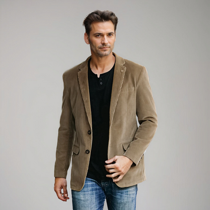 Classic Corduroy Blazer Elegant and Timeless for Women