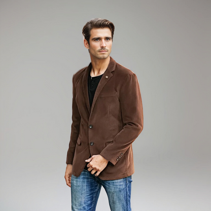 Classic Corduroy Blazer Elegant and Timeless for Women