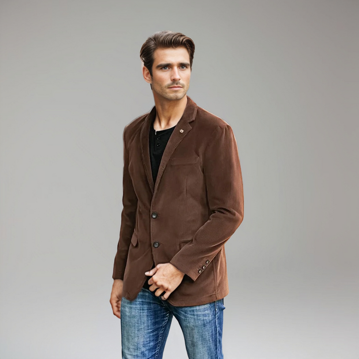 Classic Corduroy Blazer Elegant and Timeless for Women