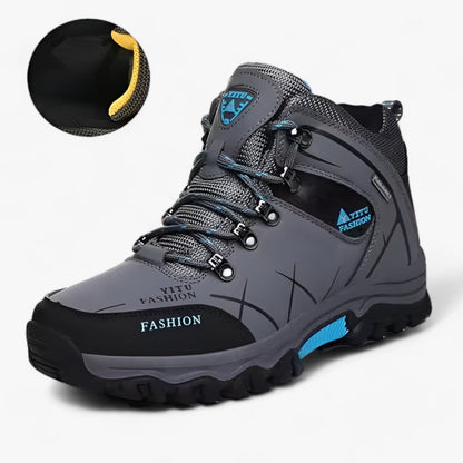 Winter Boots Leather Warm Insulated
