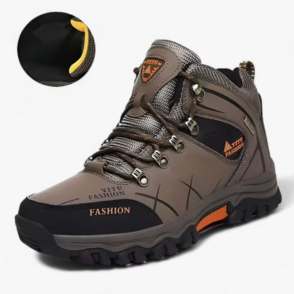 Winter Boots Leather Warm Insulated
