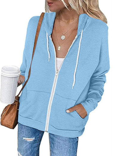 Women's Comfortable Hoodie with Pockets