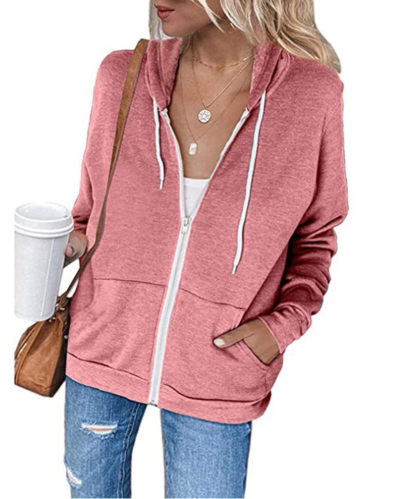Women's Comfortable Hoodie with Pockets