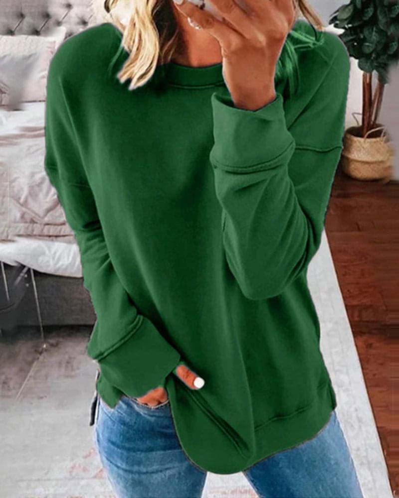 Comfortable Women's Sweatshirt Simply Stylish