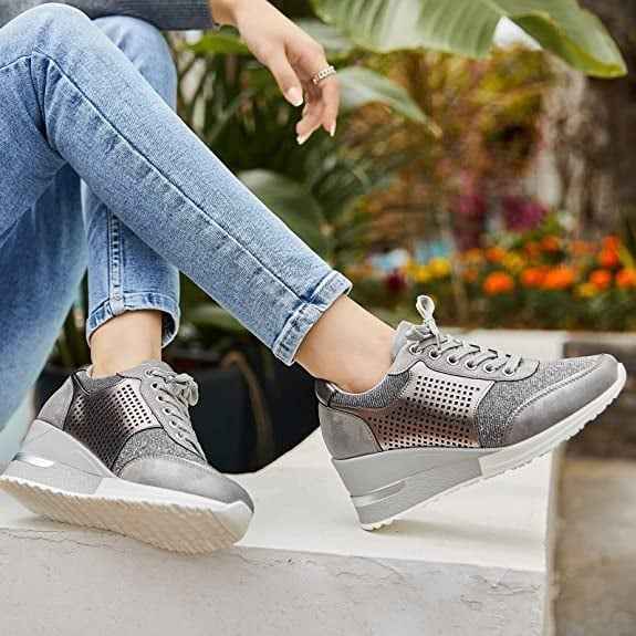 Plateau Sneaker Hoch Modisch - IdealeKleiden