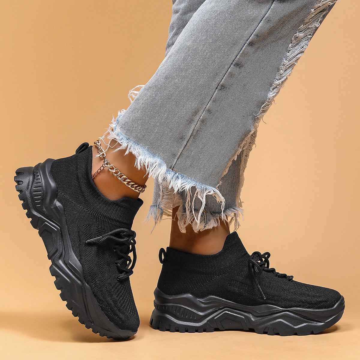 Stylish Platform Sneakers