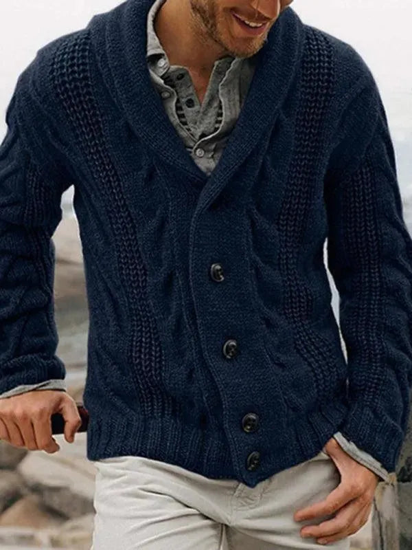 Men's Comfortable Knitted Cardigan