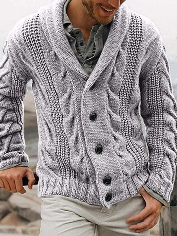 Men's Comfortable Knitted Cardigan