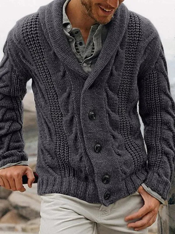 Men's Comfortable Knitted Cardigan