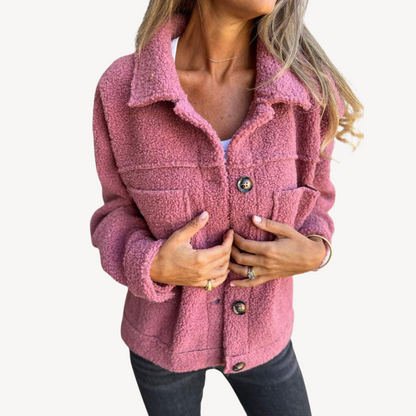 Soft Women's Teddy Fleece Jacket