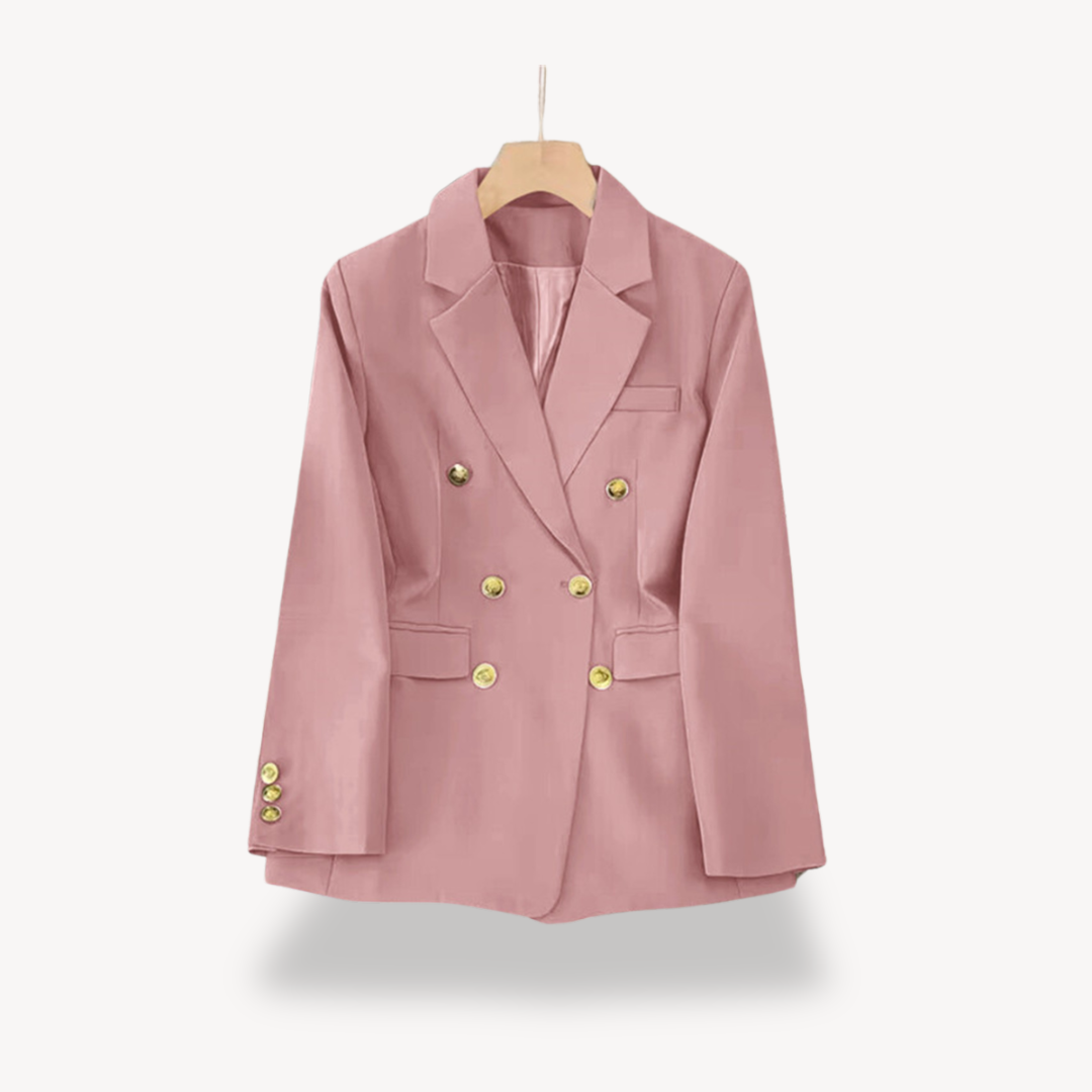 Women's Double-Breasted Blazer Elegant