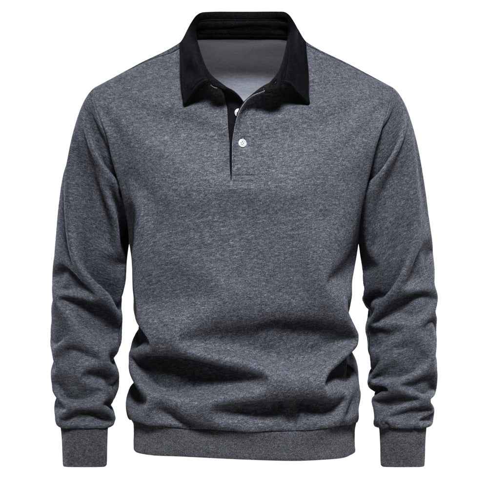 Men's Classic Polo Sweater