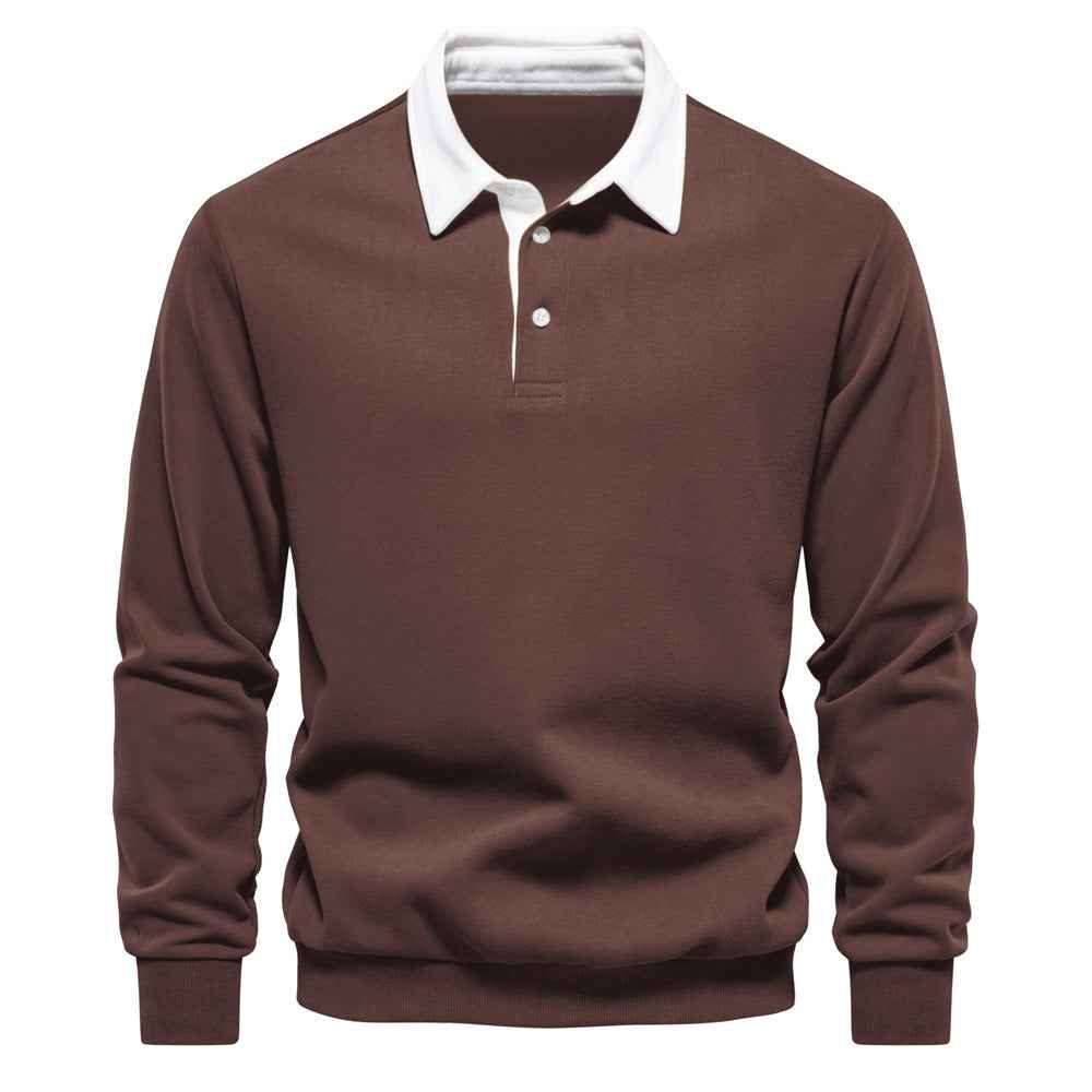 Men's Classic Polo Sweater