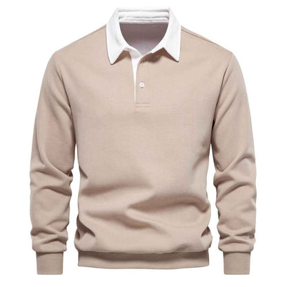 Men's Classic Polo Sweater