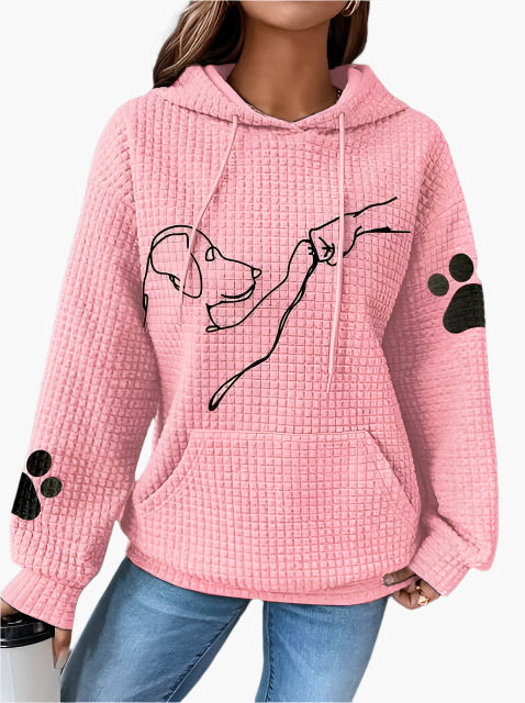 Trendy Hoodie With Kangaroo Pocket