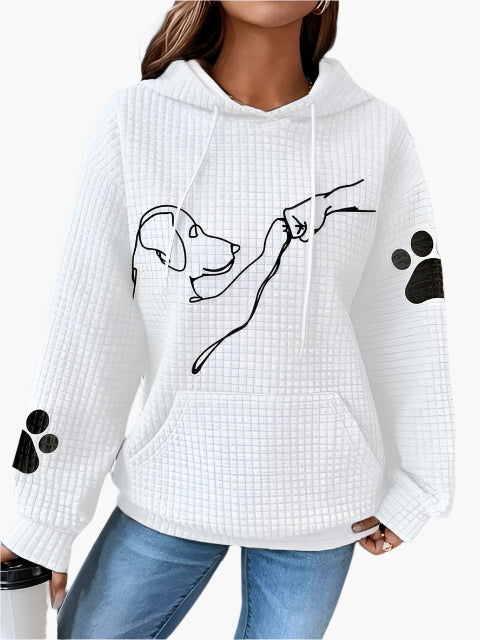 Trendy Hoodie With Kangaroo Pocket