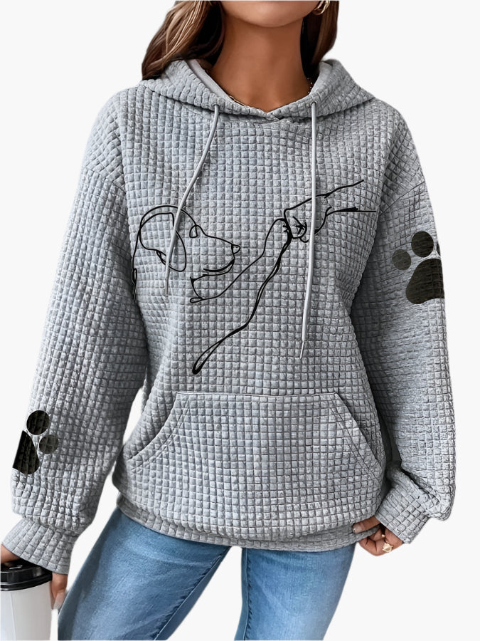 Trendy Hoodie With Kangaroo Pocket