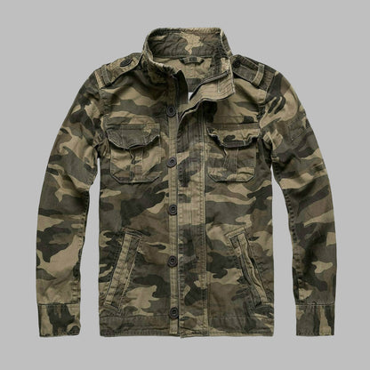 Tactical Military Jacket Camo Style