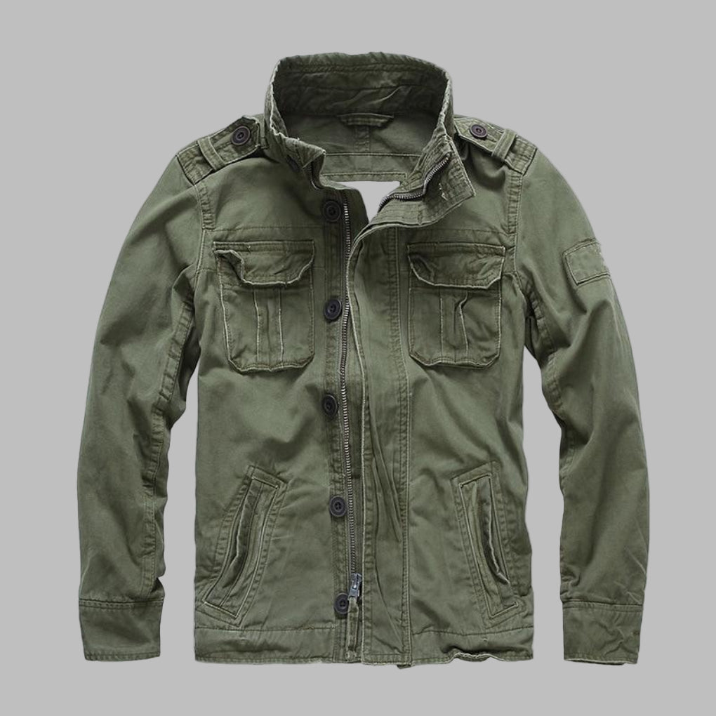 Tactical Military Jacket Camo Style
