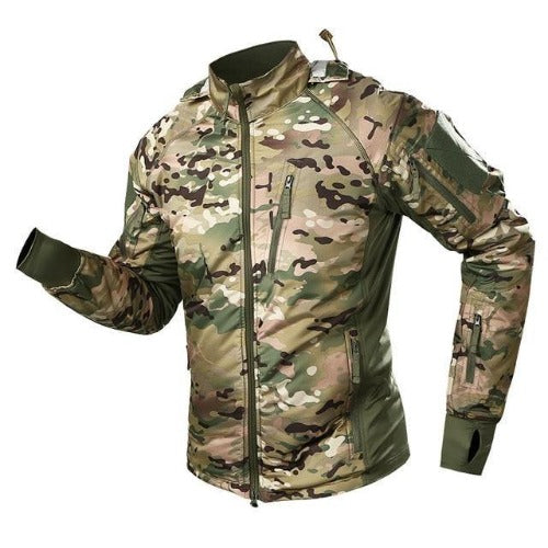Men's Camo Waterproof Outdoor Jacket