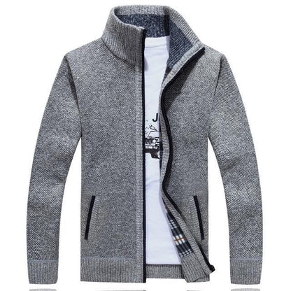 Thick Cardigan Fleece Lined Warm