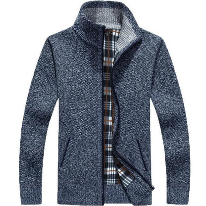 Thick Cardigan Fleece Lined Warm