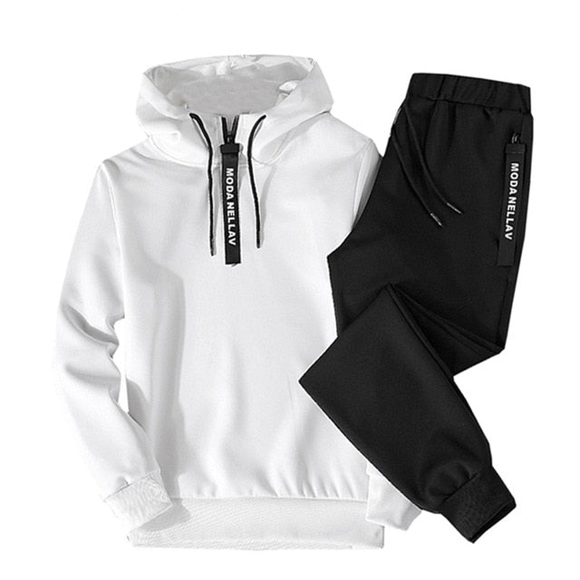 Comfortable Men's Sports Suit Winter Warm Home