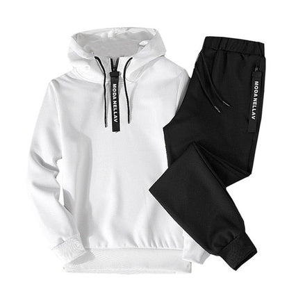 Comfortable Men's Sports Suit Winter Warm Home