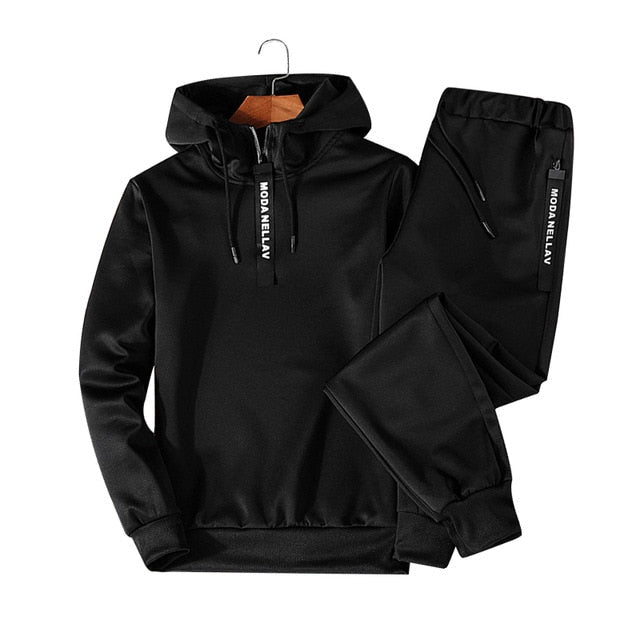 Comfortable Men's Sports Suit Winter Warm Home