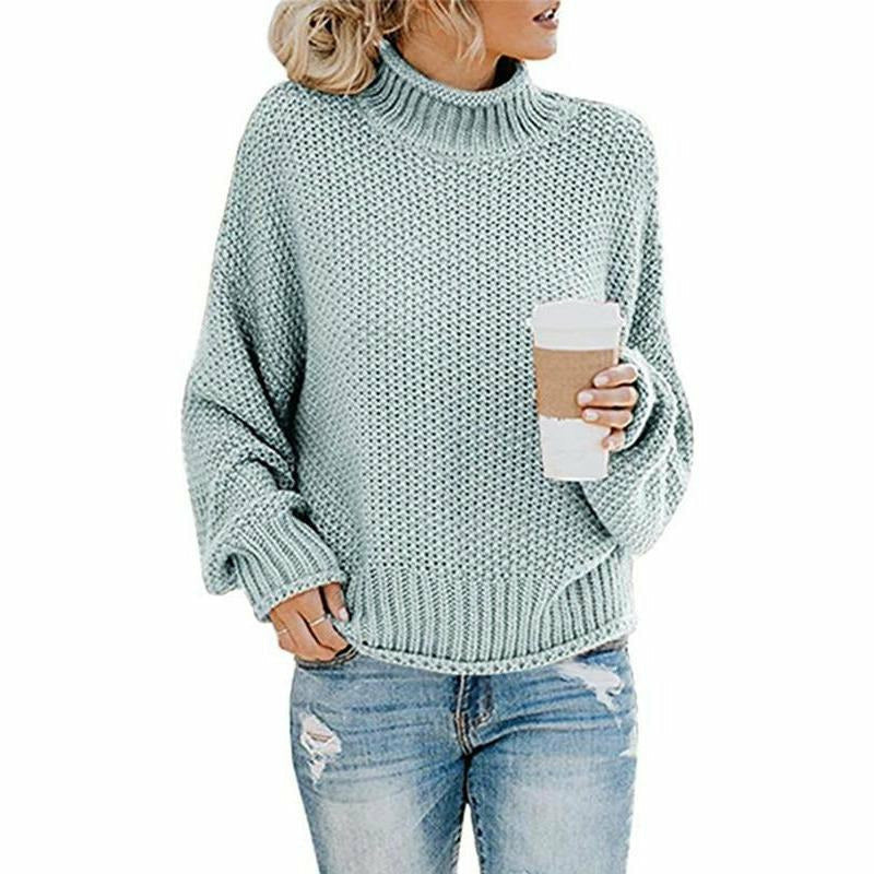 Casual Knit Sweater Comfortable Modern