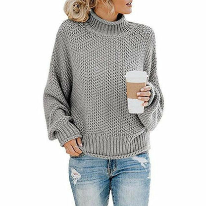 Casual Knit Sweater Comfortable Modern