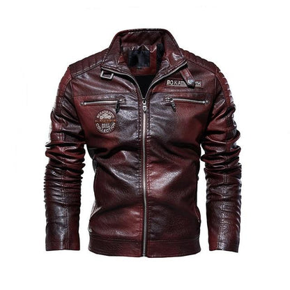 Leather Jacket Elegant Black Premium Quality